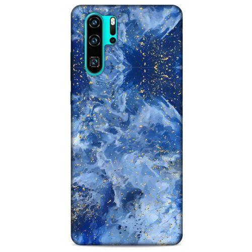 Huawei P30 Pro Uyumlu Kılıf Mavi Delisi (9) Kılıf Mürekkep