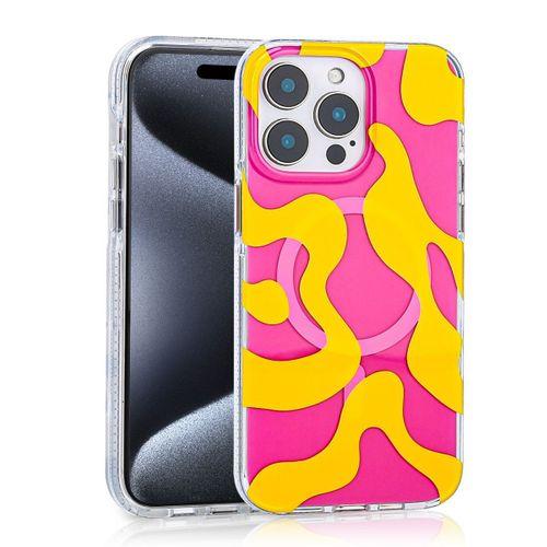 Apple iPhone 15 Pro Max Kılıf M-safe Şarj Özellikli Zore Stilo Kapak