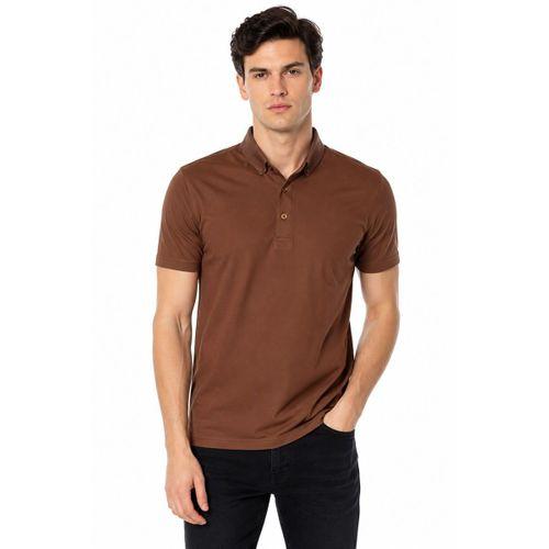 Erkek Polo Yaka Kısa Kollu Tişört Regular Kalıp T6073 BGL-ST05551