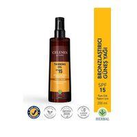 Celenes Herbal Bronzlaştırıcı Güneş Yağı Spf 15+ 200 Ml