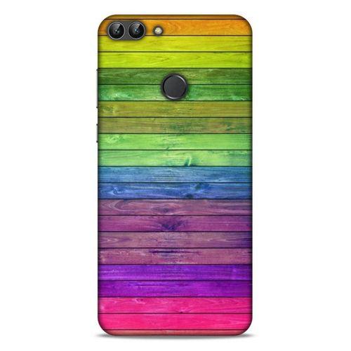 Lopard Huawei Psmart Uyumlu Kılıf Wood'X (26) Tpu Silikon Kılıf Desenli
