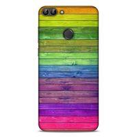 Lopard Huawei Psmart Uyumlu Kılıf Wood'X (26) Tpu Silikon Kılıf Desenli