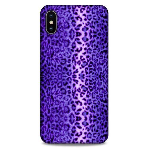 Leopar Mor Apple iPhone XS Max Kılıf