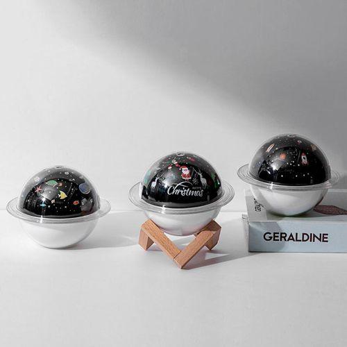 WINTER HOUSE Hava Nemlendirici Aromatik Oda Kokusu Difüzörü Buhar Ultrasonik 7 Renk Led Işıklı 250ml H2o