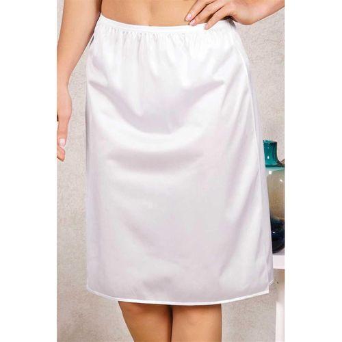 Polyamid Diz Altı Uzun Etek Jüpon