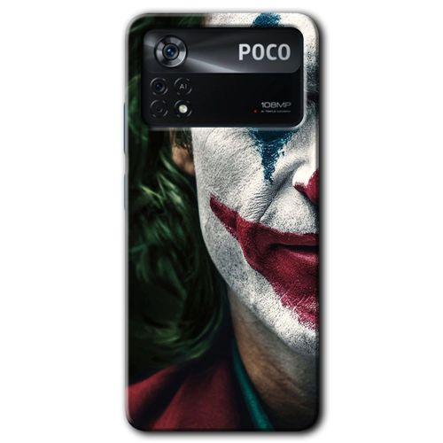 Potkal Hediye Fabrikası Poco x4 Pro Kılıf HD Desen Baskılı Arka Kapak - Joker