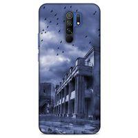 Xiaomi Redmi 9 Kılıf Depresyon (39) Liquid Crystal Kılıf Şeker Pembe Bordo