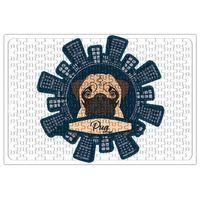 Pug Köpek Puzzle 240 Parça Yapboz