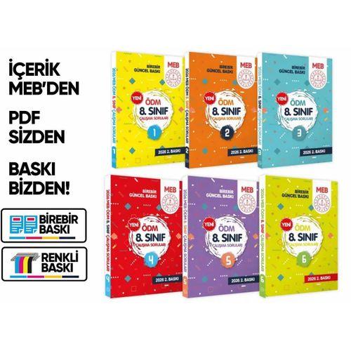 2026 LGS 8 sınıf MEB Çalışma Soruları SORU Bankası 6lı Modül Set ÖDM Çalışma Kitapları BASKI ÜCRETİ