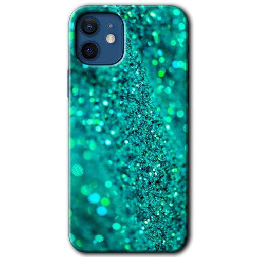 MRCİLETİSİM iPhone 12 Kılıf HD Desen Baskılı Arka Kapak + Mat Kobra Cam - Diamonds