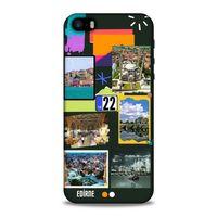 Lopard Apple iPhone SE Uyumlu Kılıf Şehirli ※ (22) Edirne Tam Koruma Kılıfı