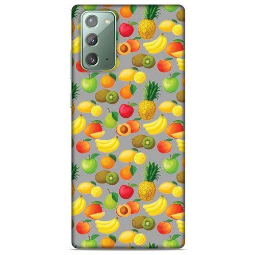 Frutix Meyve Mix 11 Samsung Galaxy Note 20 Kılıf Desenli Silikon
