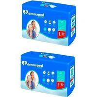 Dermaped Yetişkin Hasta Bezi Belbantlı Large Büyük Boy 30 lu 2 paket / 60 Adet