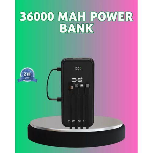 Yüksek Kapasite Taşınabilir Şarj Aleti Çoklu Kablo Çıkışlı