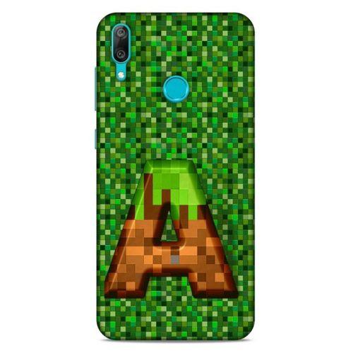 Lopard Huawei Y7 2019 Uyumlu Kılıf PiXel (44) Tough Armor Kılıf A Harfi