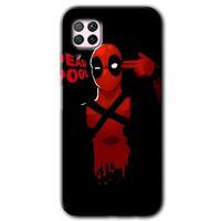 Huawei P40 Lite Kılıf Baskılı Kapak - DeadPool 4 +Tam Kaplayan Mat Seramik