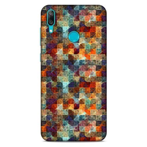 Huawei Y7 Prime 2019 Kılıf Pastel Renkler (4) Koruma Kılıfı Yeşil Kırmızı