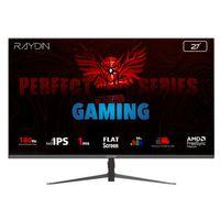 RAYDIN MM27DFI-180HZ, 27’’, 1ms, 180Hz, Full HD, HDMI, DP, IPS LED, Flat, Frameless, FreeSync Gaming Monitör