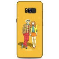 Samsung Galaxy S8 Plus Kılıf FunnyMaX (13) Silikon Kap Turuncu