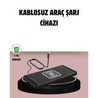 Manyetik Kablosuz Araç Şarj Cihazı – Hızlı Şarj, Kaymaz Taban, Güvenli Kullanım