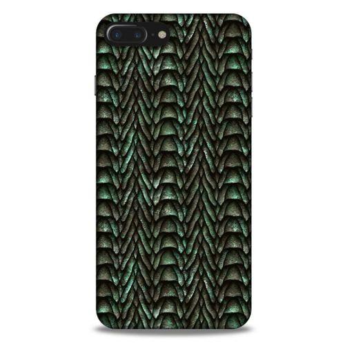 Apple Iphone 7 Plus Kılıf Dragons (9) Kılıf Ejderha Cilt Açık Yeşil