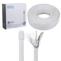 Mag RG6 U4 64 Tel Smart Anten Kablosu 100 Mt.