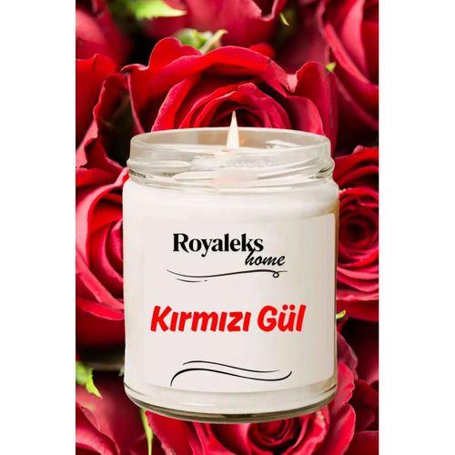 4 Adet Doğal Özel Seri Kokulu Dekoratif Kavanoz Mum 4X210 cc - Ateşli Set - RYL