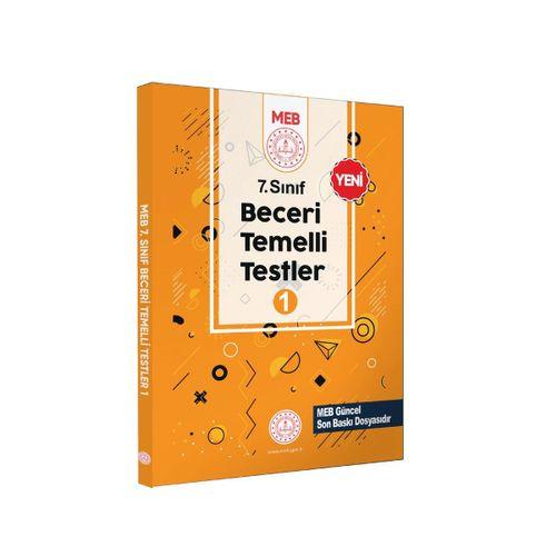 7 Sınıf MEB Beceri Temelli Testler 1 Kitap Örnek Soru Bankası (Renkli Baskı) BASKI ÜCRETİ