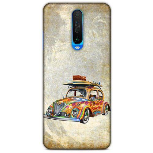 Retro (36) Desen Glitter Kılıf Renkli Xiaomi Poco X2 Kılıf