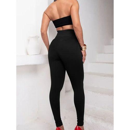 Kadın Yüksek Bel önden çapraz Kuş Göz Detaylı Dalgıç Tayt