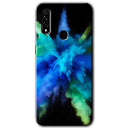 Oppo A31 Kılıf Baskılı Arka Kapak - Karışım 1 +Tam Ekran Koruyucu