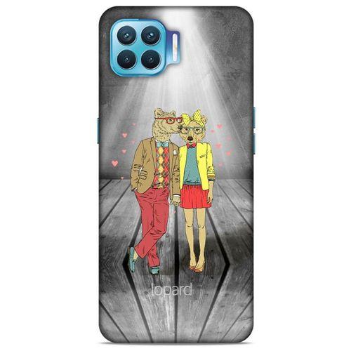 Oppo Reno 4 Lite Kılıf FunnyMaX (35) Fit Design Kılıf Gri