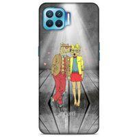 Oppo Reno 4 Lite Kılıf FunnyMaX (35) Fit Design Kılıf Gri