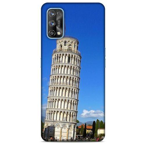 Oppo Realme 7 Pro Kılıf Dünya Mimarisi (21) Koruyucu Kapak Pisa Kulesi İtalya