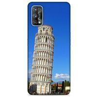Oppo Realme 7 Pro Kılıf Dünya Mimarisi (21) Koruyucu Kapak Pisa Kulesi İtalya