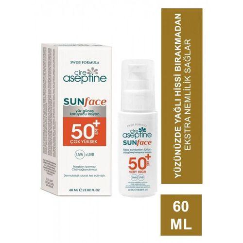 Cire Aseptine Cire Aseptine Sun Yüz Güneş Koruyucu Losyon 50 SPF 60ml