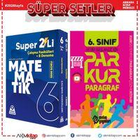 Örnek Akademi 6. Sınıf Süper İkili Matematik ve Metin Paragraf Par Kur Seti 2 Kitap