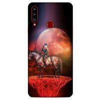 Samsung Galaxy A20s Kılıf Atatürk (49) Ultra Silikon Kılıf Uzay