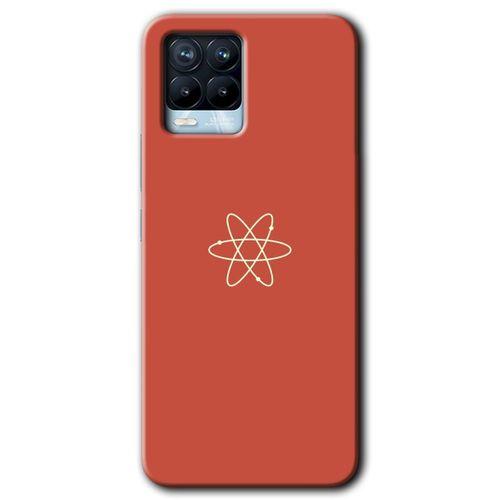 Realme 8 Kılıf Baskılı Arka Kapak - Atom +Tam Ekran Koruyucu