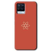 Realme 8 Kılıf Baskılı Arka Kapak - Atom +Tam Ekran Koruyucu