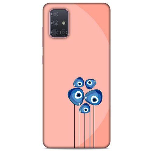 Nazarium (11) Desenli Silikon Kapak Samsung Galaxy A71 Kılıf