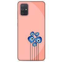 Nazarium (11) Desenli Silikon Kapak Samsung Galaxy A71 Kılıf