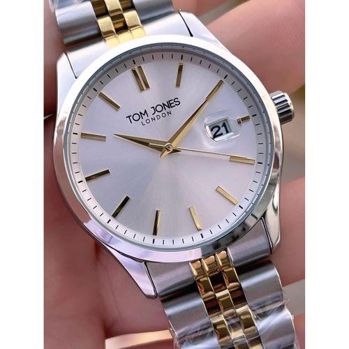 Tom Jones Bileklik Hediyeli Çelik Kordon 3 Atm Suya Dayanıklı 2 Yıl Garantili Erkek Kol Saati 10088.5