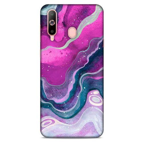 Samsung Galaxy A60 Uyumlu Kılıf Pembe Delisi (17) Tasarım Kılıf Fuşya