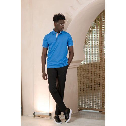 Paul Martin Regular Fit Yaka Garnili Pamuklu Polo Yaka T-shirt