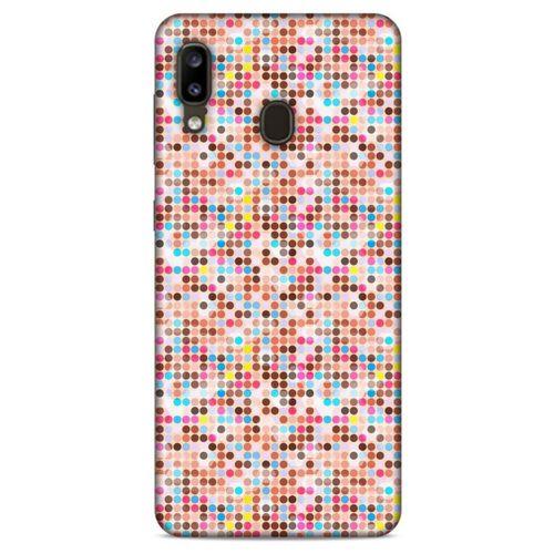 Geometrix 83 Samsung Galaxy A20 Kılıf Silikon Kapak