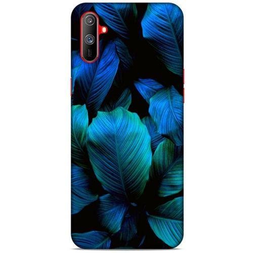 Lopard Oppo Realme C3 Uyumlu Kılıf Bahar (7) Telefon Kılıfı Okyanus Mavi