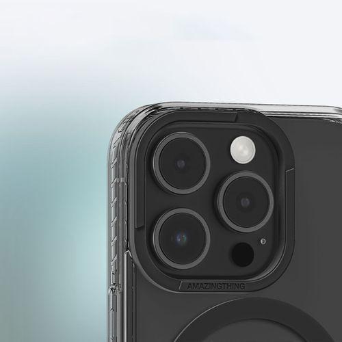 Apple iPhone 16 Pro Max Kılıf M-safe Şarj Özellikli Standlı Amazingthing Titan Pro Plus Kapak