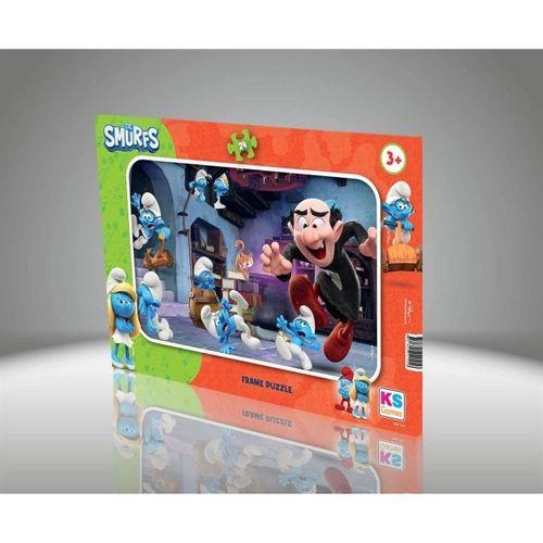 SMURF FRAME PUZZLE 24 PARÇA