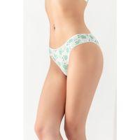 Pamuklu Desenli, 3'lü Slip Külot Yeşil (mgp2961)